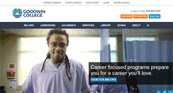 Desktop Screenshot of goodwin.edu